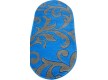 Synthetic carpet Firuze Lux 1213A BEJ/MAVI - high quality at the best price in Ukraine - image 2.